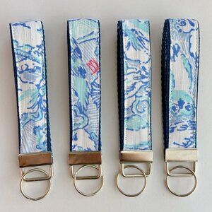 Lilly Pulitzer Kappa Kappa Gamma Key Chain